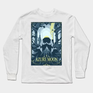 Azure Moon Long Sleeve T-Shirt